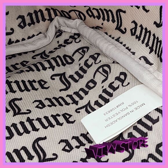 NWT 💕 Juicy Couture Velvet Backpack Embroidery Elegant & Luxurious #7087 💕 - Picture 4 of 9